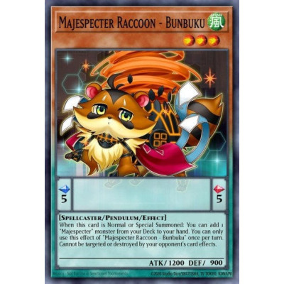 Majespecter Raccoon - Bunbuku - DOCS-EN026 - 1st Edition