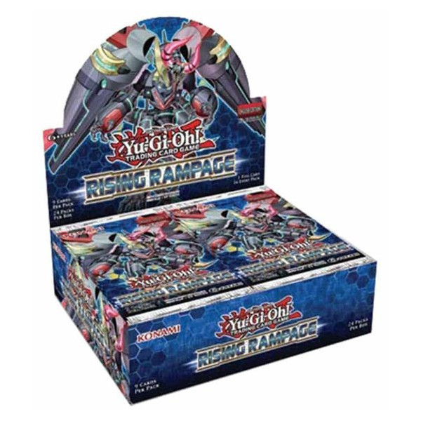 BOOSTER BOX  YUGI OH RISING RAMPAGE