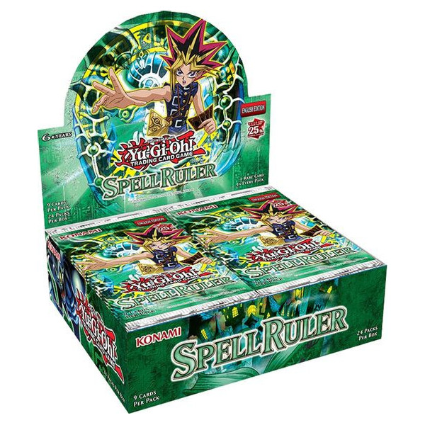 BOOSTER BOX  YUGI OH SPELL RULER (UNLIMITED EDITION)