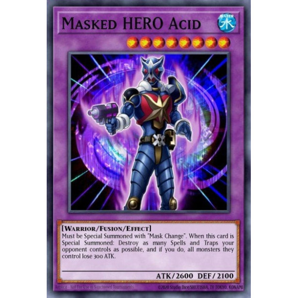 Masked HERO Acid - PRC1-EN018 - 1st Edition