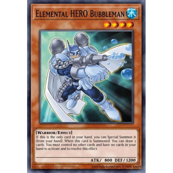 Elemental HERO Bubbleman - EHC1-EN003 - limited