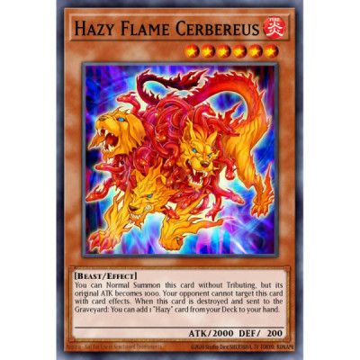 Hazy Flame Cerbereus - CBLZ-EN028 - 1st Edition