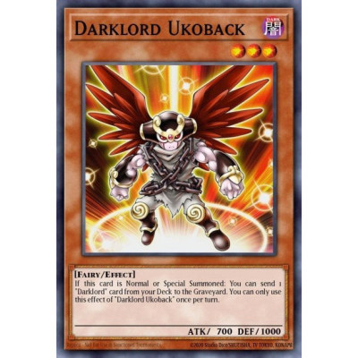 Darklord Ukoback - DUSA-EN022 - 1st Edition