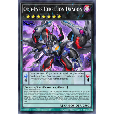 Odd-Eyes Rebellion Dragon - CORE-EN051 - unlimited