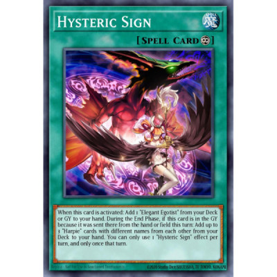 Hysteric Sign - LTGY-EN065 - 1st Edition