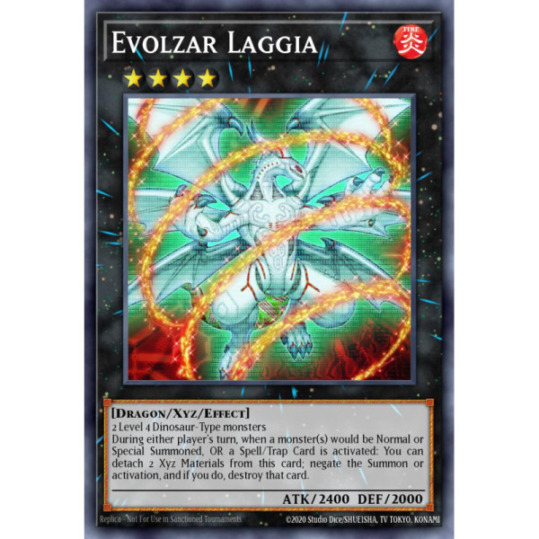 Evolzar Laggia -- DUSA-EN088 -- Ultra Rare -- 1s Edition   -  -Condicion: Near Mint