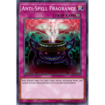 Anti-Spell Fragrance -- DT04-EN100 -- Duel Terminal Rare Parallel Rare -- DUEL TERMINAL   -  -Condicion: Near Mint