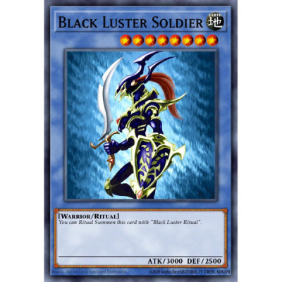 Black Luster Soldier -- SYE-024 -- Ultra Rare -- unlimited   -  -Condicion: Near Mint