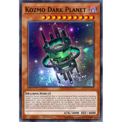 Kozmo Dark Planet -- SHVI-EN085 -- Secret Rare -- 1st edition   -  -Condicion: MINT