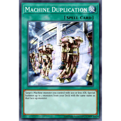 Machine Duplication -- RDS-EN041 -- Rare -- 1st edition   -  -Condicion: MINT