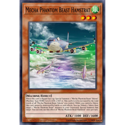 Mecha Phantom Beast Hamstrat -- LTGY-EN025 -- Ultimate Rare -- 1st edition   -  -Condicion: MINT