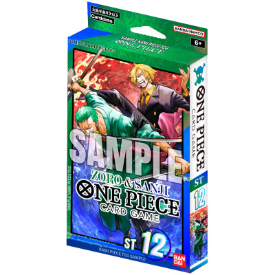 OP TCG: ZORO AND SANJI STARTER DECK (ST-12)