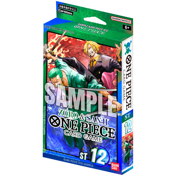 OP TCG: ZORO AND SANJI STARTER DECK (ST-12)