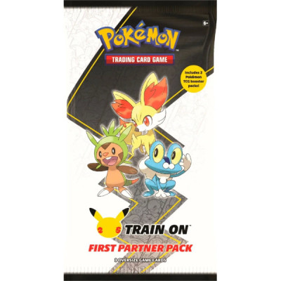 POKEMON TRAIN ON FIRST PARTNER PACK