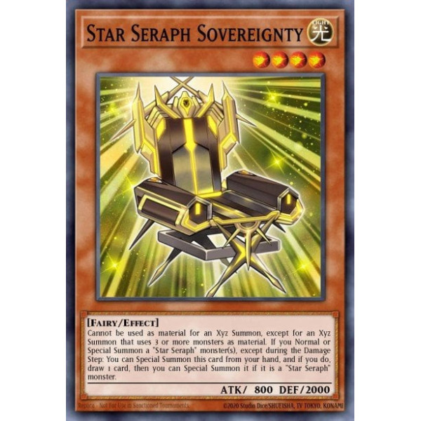 Star Seraph Sovereignty - WSUP-EN020 - 1st Edition