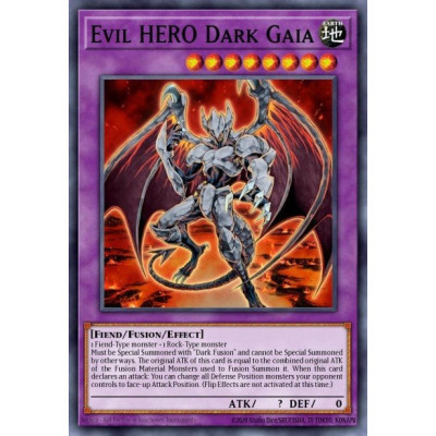 Evil HERO Dark Gaia - LCGX-EN069 - 1st Edition