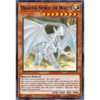 Dragon Spirit of White - MP17-EN010 - 1st Edition