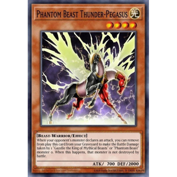 Phantom Beast Thunder-Pegasus - GX02-EN003 - unlimited