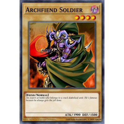 Archfiend Soldier - DCR-057 - unlimited