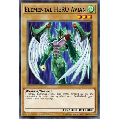 Elemental HERO Avian - LCGX-EN002 - 1st Edition