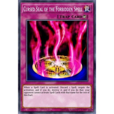 Cursed Seal of the Forbidden Spell - IOC-049 - 1st Edition