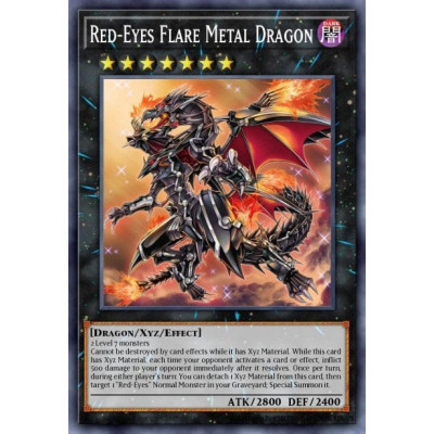 Red-Eyes Flare Metal Dragon - CORE-EN054 - 1st Edition